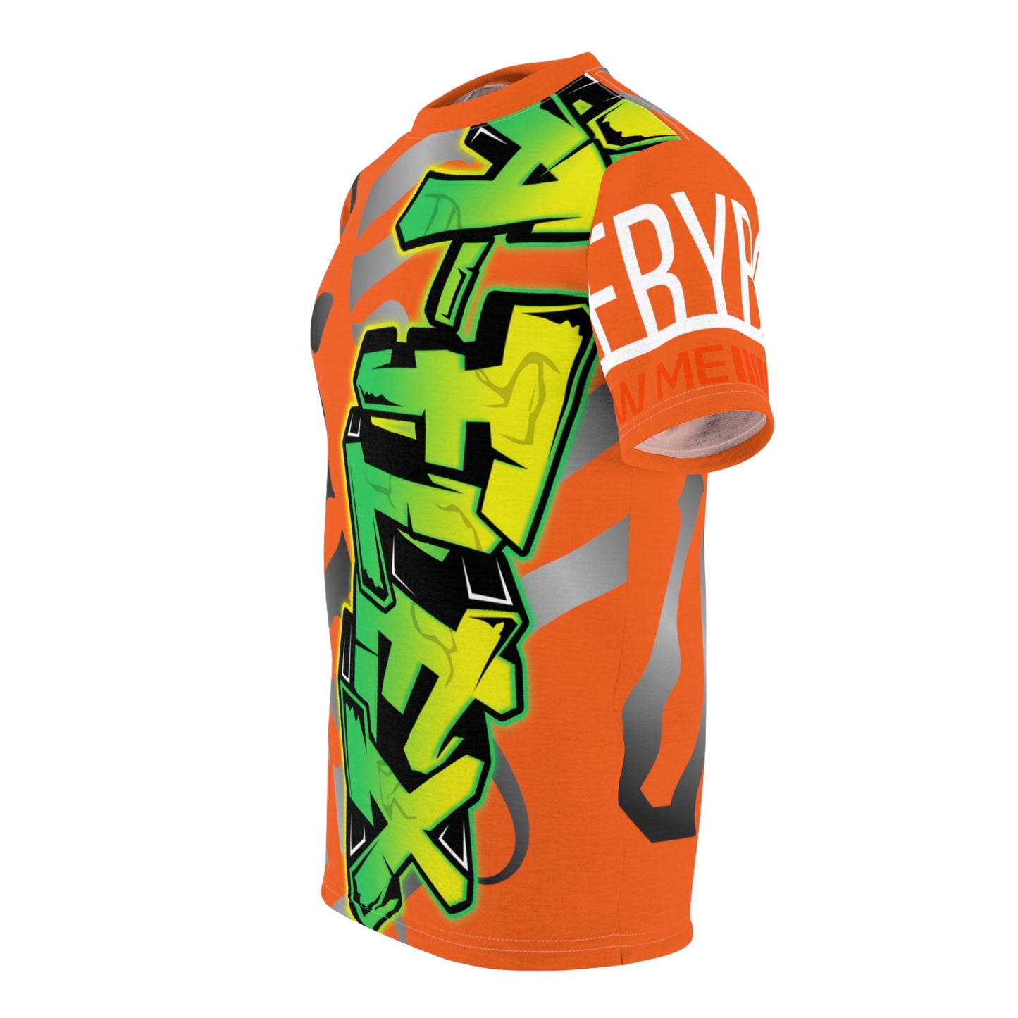 Orange Gator Drip Exclusive Supa-Heavy Excess-Stunna Hypa-Flex Limited Edition OG Flawda Mane “Everybody Know Me” Unisex Cut & Sew Playuz Tee