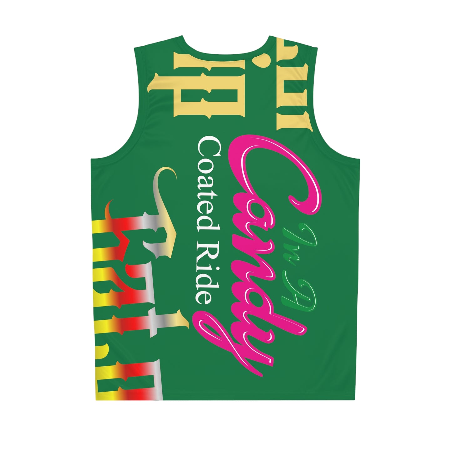 Dark Green Gator Drip Exclusive Supa-Heavy Excess-Stunna Flex Alligator Playuz Limited Edition OG Multi-Logo Flawda Mane “In A Candy Coated Ride” Men’s Basketball Playuz Jersey