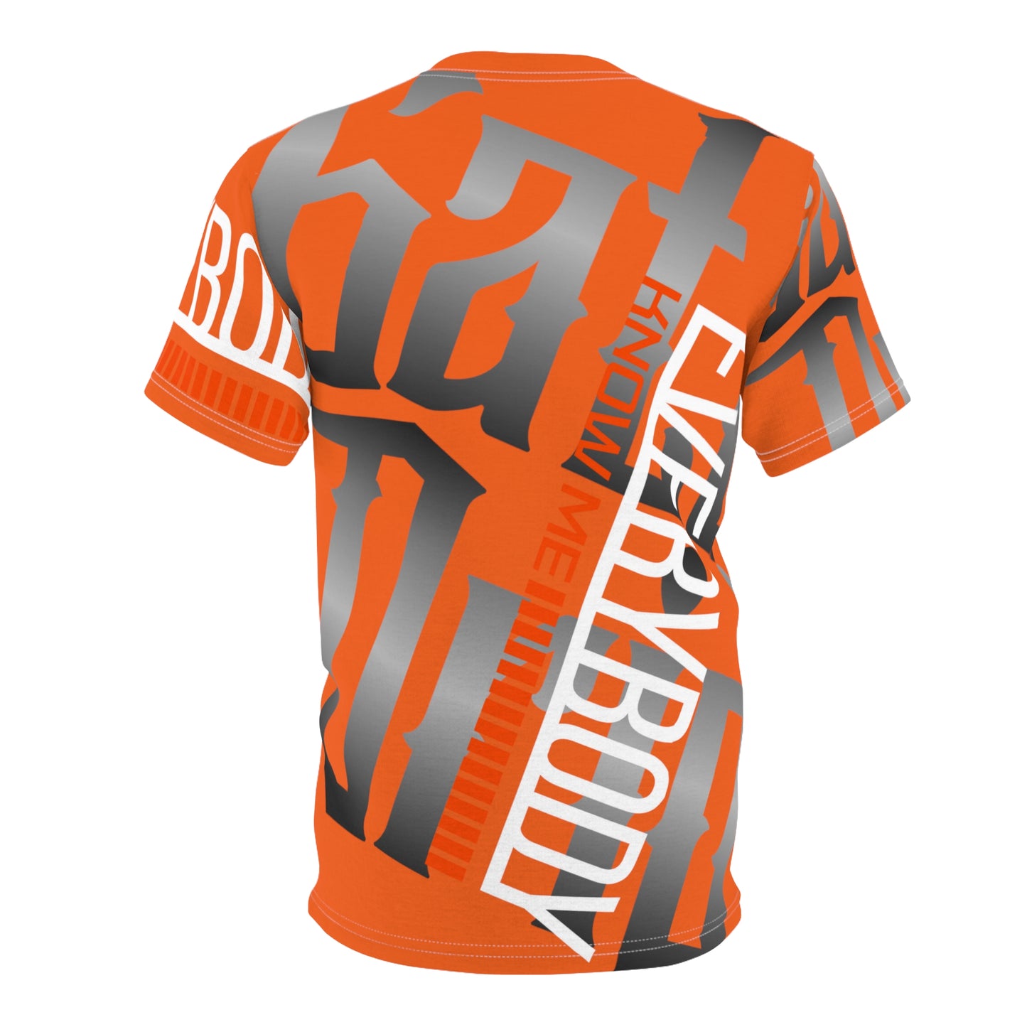 Orange Gator Drip Exclusive Supa-Heavy Excess-Stunna Hypa-Flex Limited Edition OG Flawda Mane “Everybody Know Me” Unisex Cut & Sew Playuz Tee