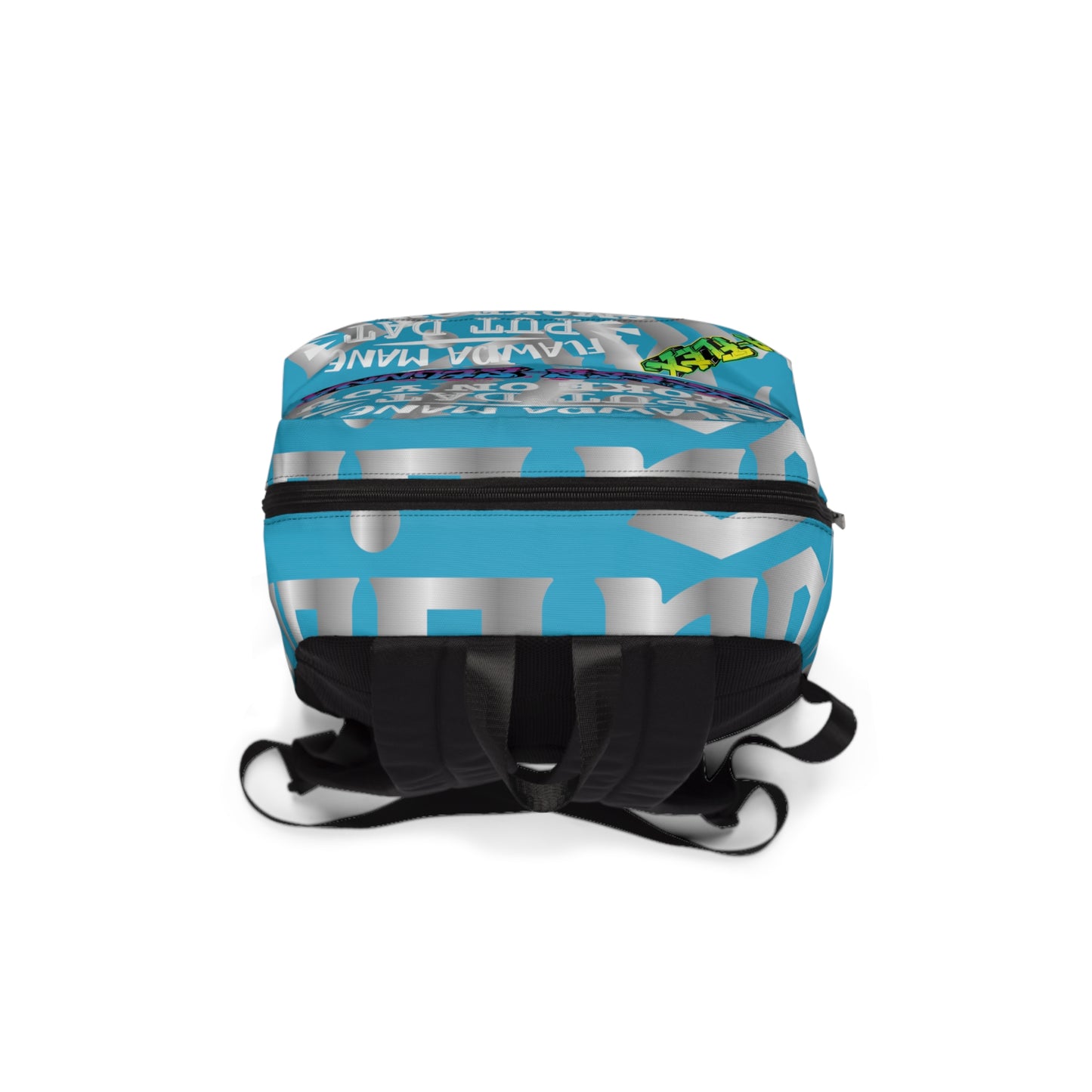 Turquoise Gator Drip Exclusive Supa-Heavy Excess-Stunna Hypa-Flex Limited Edition OG Alligator Playuz “Flawda Mane Put Dat Smoke On You” Classic Backpack