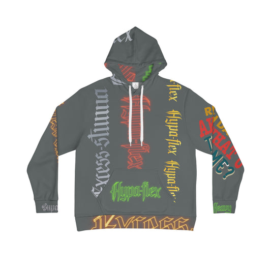 Dark Grey Gator Drip Exclusive Supa-Heavy Excess-Stunna Hypa-Flex Limited Edition OG Rich Daddy “Rich Daddy AKA What U Tell’n ME?” Men's Playuz Hoodie