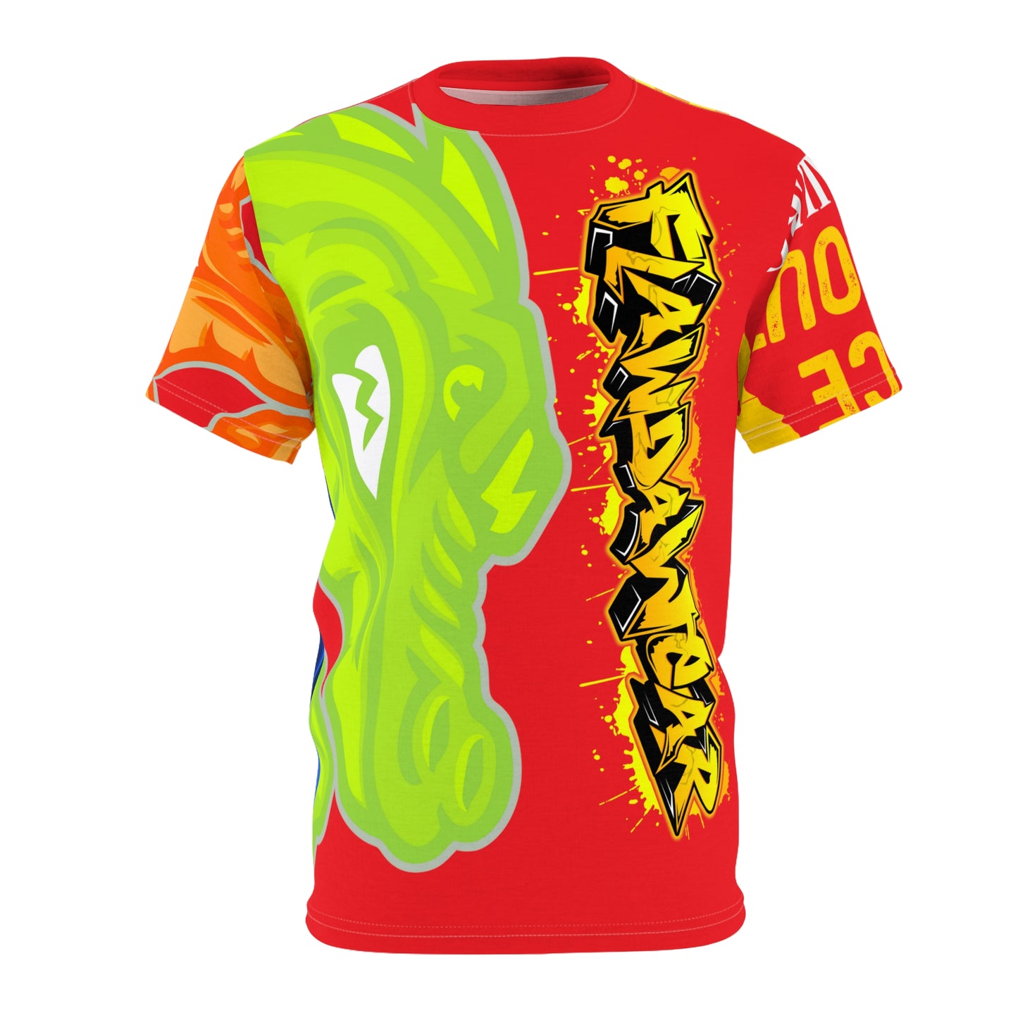 Red Flawdawear Limited Edition OG Flawda Mane “My Piece Stand Out Like A Sailboat” Unisex Cut & Sew Playuz Tee