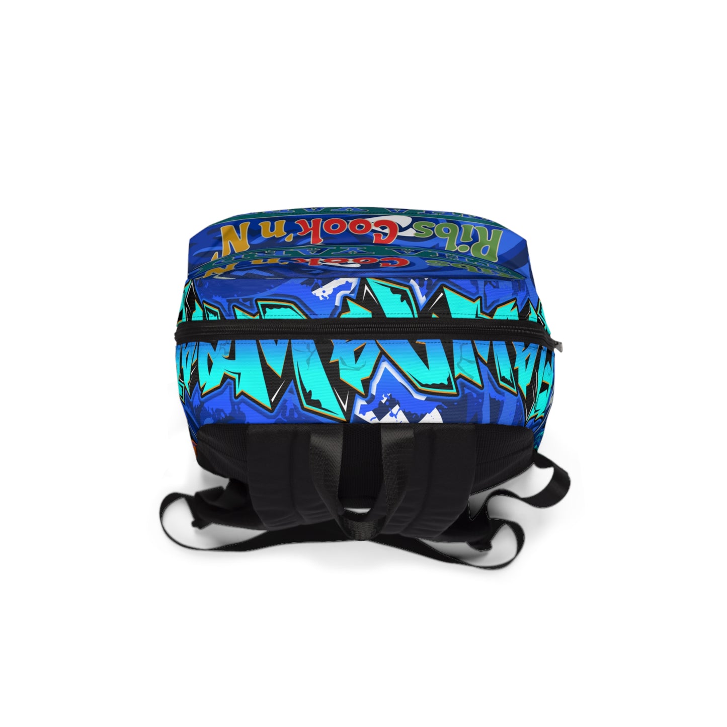 Blue Flawdawear Limited Edition OG Flawda Mane “Ribs Cook’n N’ Classic Playuz Backpack