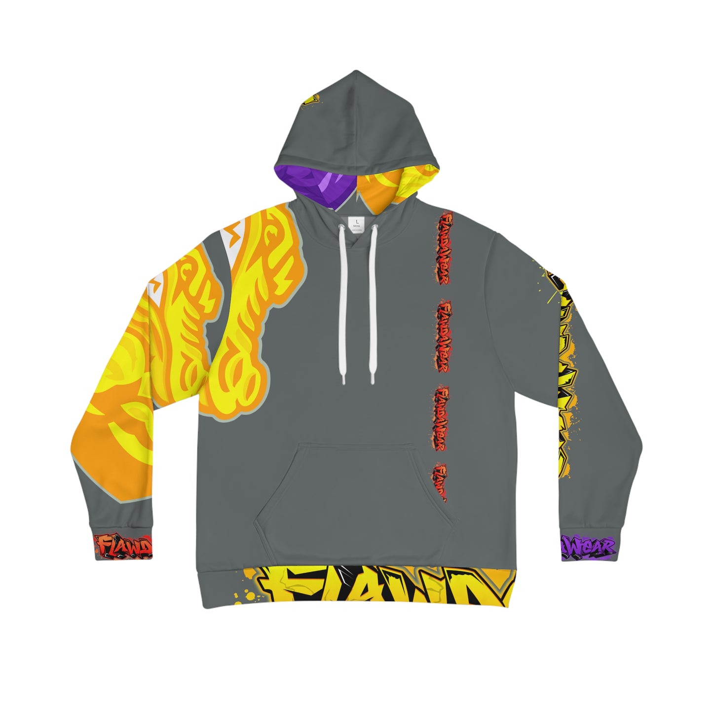 Dark Grey Flawdawear Limited Edition OG Rich Daddy “Rich Daddy AKA What U Tell’n ME?” Men's Playuz Hoodie