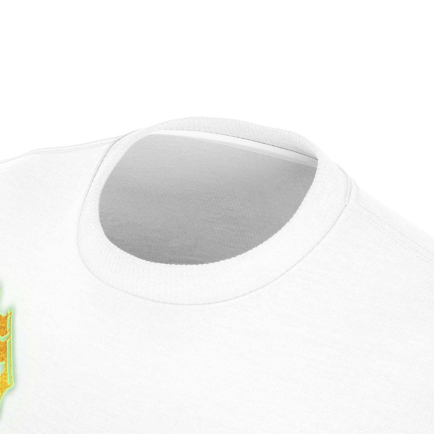 White Gator Drip Exclusive Supa-Heavy Excess-Stunna Hypa-Flex Limited Edition OG “Excess-Stunna Collection” Unisex Cut & Sew Playuz Tee