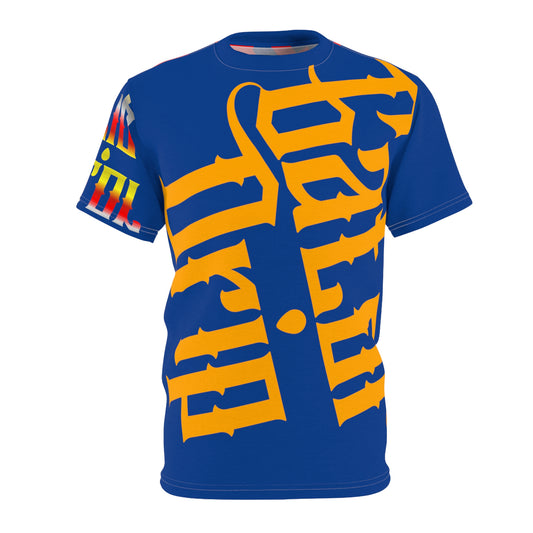 Navy Blue Gator Drip Exclusive Supa-Heavy Excess-Stunna Flex Alligator Playuz Limited Edition OG Multi-Logo Rich Daddy “Tha Troof Playuh Thih Tha Richest Daddy” Unisex Cut & Sew Playuz Tee