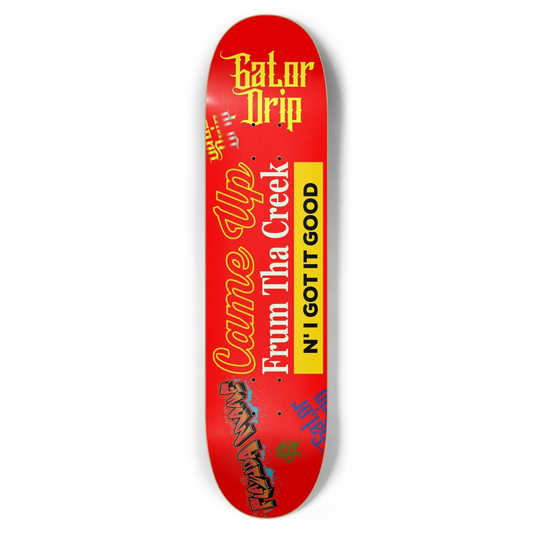 Red Gator Drip 7.75 Pop “Frum Tha Creek" Limited