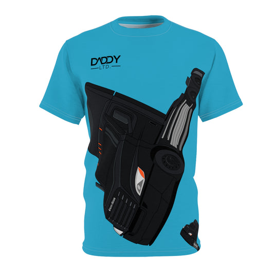 Turquoise Daddy LTD. Ubuh-Stunna Limited Edition Triple~OG Unisex Cut & Sew Playuz Tee