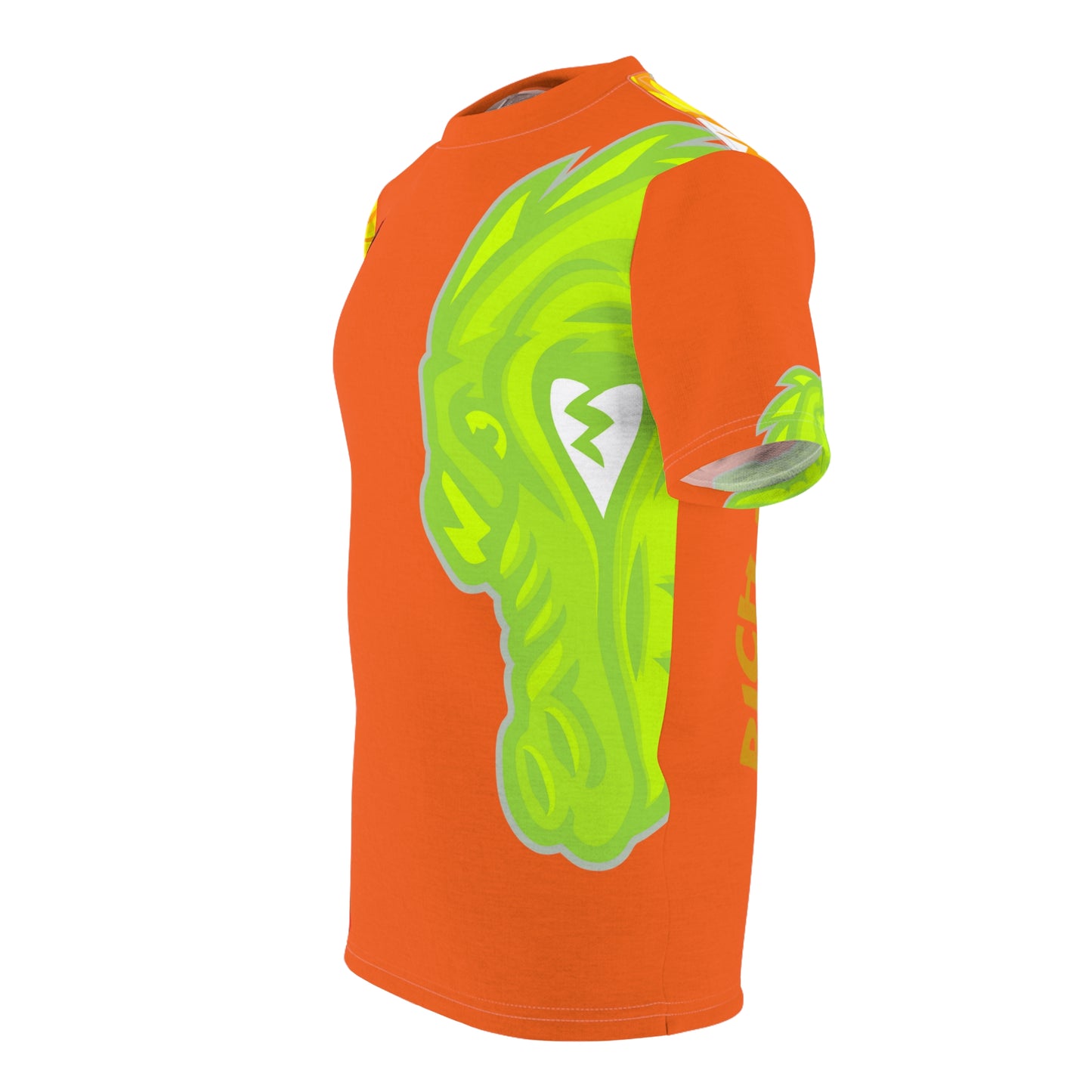 Orange Flawdawear Limited Edition OG Rich Daddy “Rich Daddy AKA What U Tell’n ME?” Unisex Cut & Sew Playuz Tee