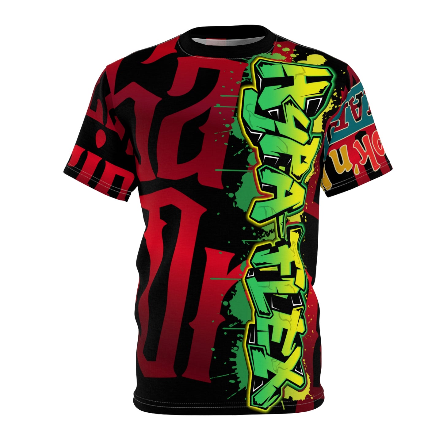 Black Gator Drip Exclusive Supa-Heavy Excess-Stunna Hypa-Flex Limited Edition OG Flawda Mane “Ribs Cook’n N’ Tha Yard” Unisex Cut & Sew Playuz Tee