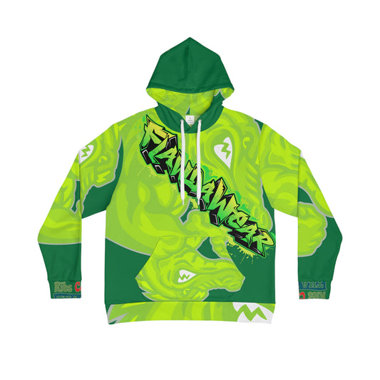 Green Flawdawear Limited Edition OG Flawda Mane “Ribs Cook’n N’ Men's Playuz Hoodie