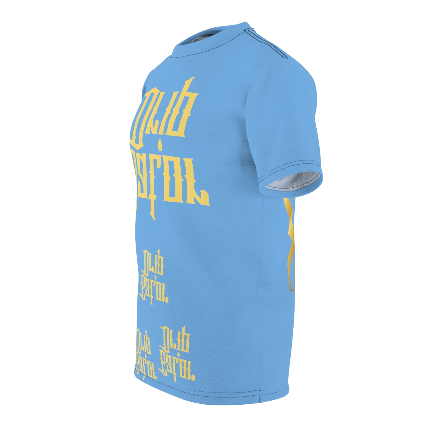 Light Blue Gator Drip Exclusive Supa-Heavy Excess-Stunna Hypa-Flex Men’s Unisex Cut & Sew Playuz Tee