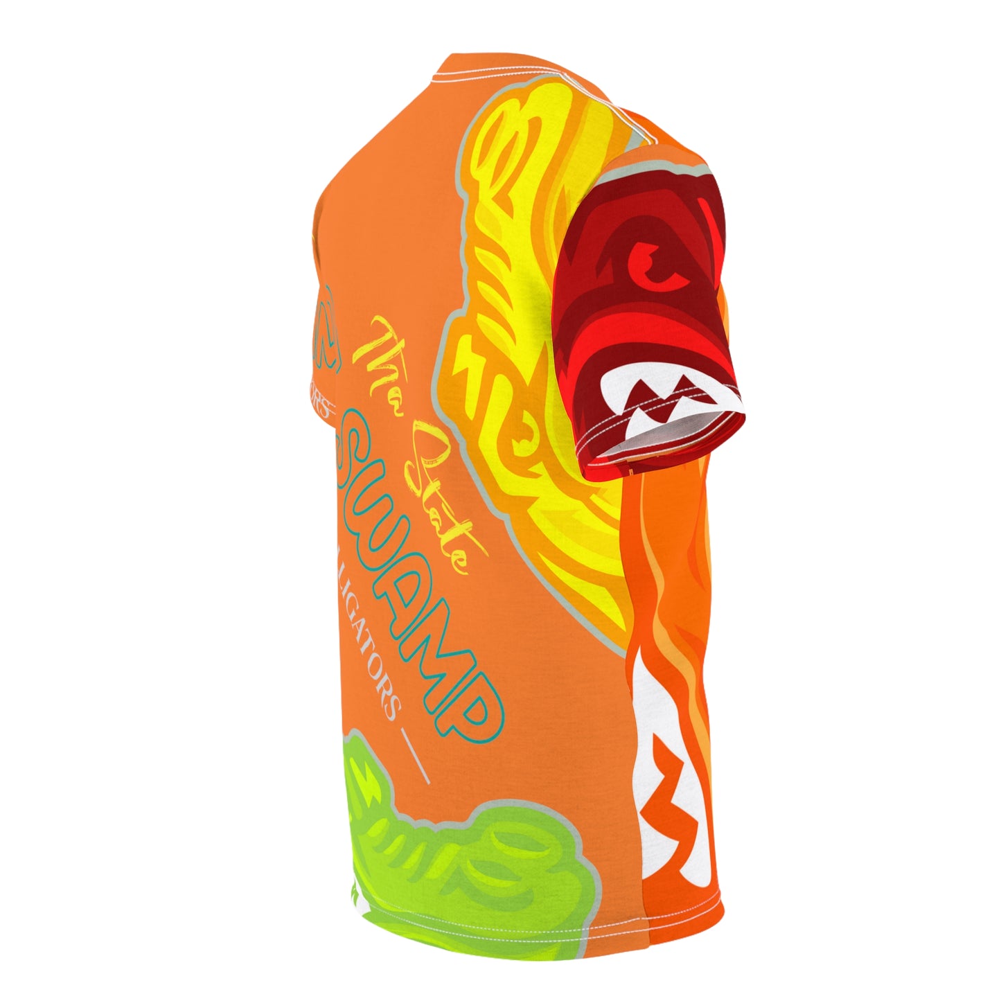 Crusta Flawdawear Limited Edition OG Flawda Mane “Tha State Of Swamp Rats N’ Alligators” Unisex Cut & Sew Playuz Tee