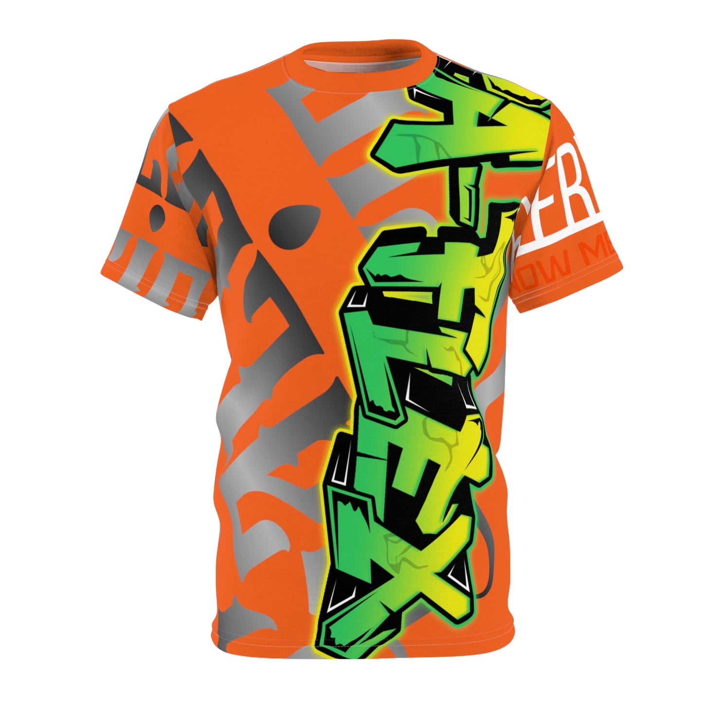 Orange Gator Drip Exclusive Supa-Heavy Excess-Stunna Hypa-Flex Limited Edition OG Flawda Mane “Everybody Know Me” Unisex Cut & Sew Playuz Tee