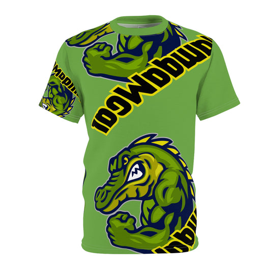 Light Green Flawdawear Limited Edition OG Flawda Mane “Flawda Mane Rid’n Hummuz All Summa.” Unisex Cut & Sew Playuz Tee