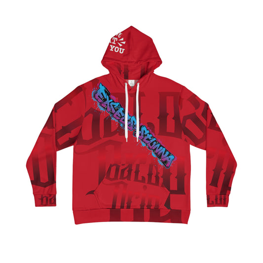 Red Gator Drip Exclusive Supa-Heavy Excess-Stunna Hypa-Flex Limited Edition OG Alligator Playuz “Flawda Mane Put Dat Smoke On You” Men’s Playuz Sweatshirt