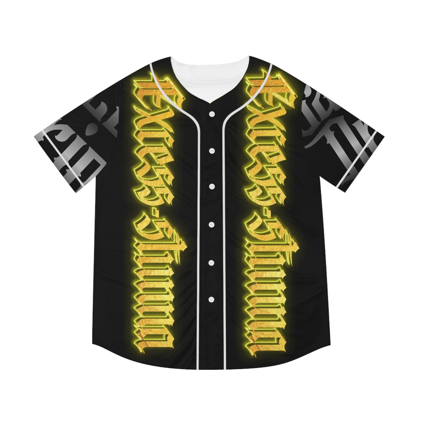 Black Gator Drip Exclusive Supa-Heavy Excess-Stunna Hypa-Flex Limited Edition OG “Excess-Stunna Collection” Men's Baseball Playuz Jersey