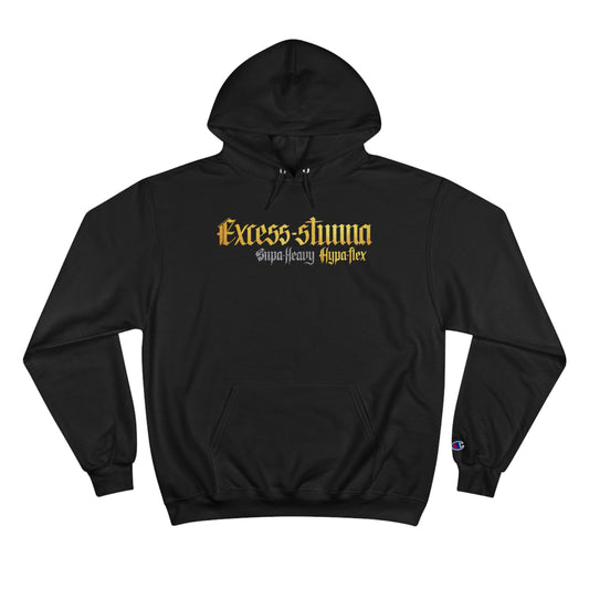 Black Gator Drip Exclusive Supa-Heavy Excess-Stunna Hypa-Flex Limited Edition OG “Excess-Stunna Collection” Champion Playuz Hoodie