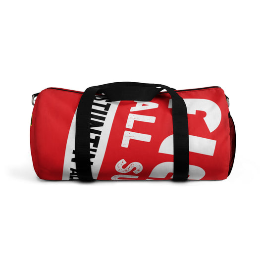 Red Flawdawear Limited Edition OG Alligator Papuh Playuz “Flex’n All Summa Stunt’n All Winta” Duffle Playuz Bag