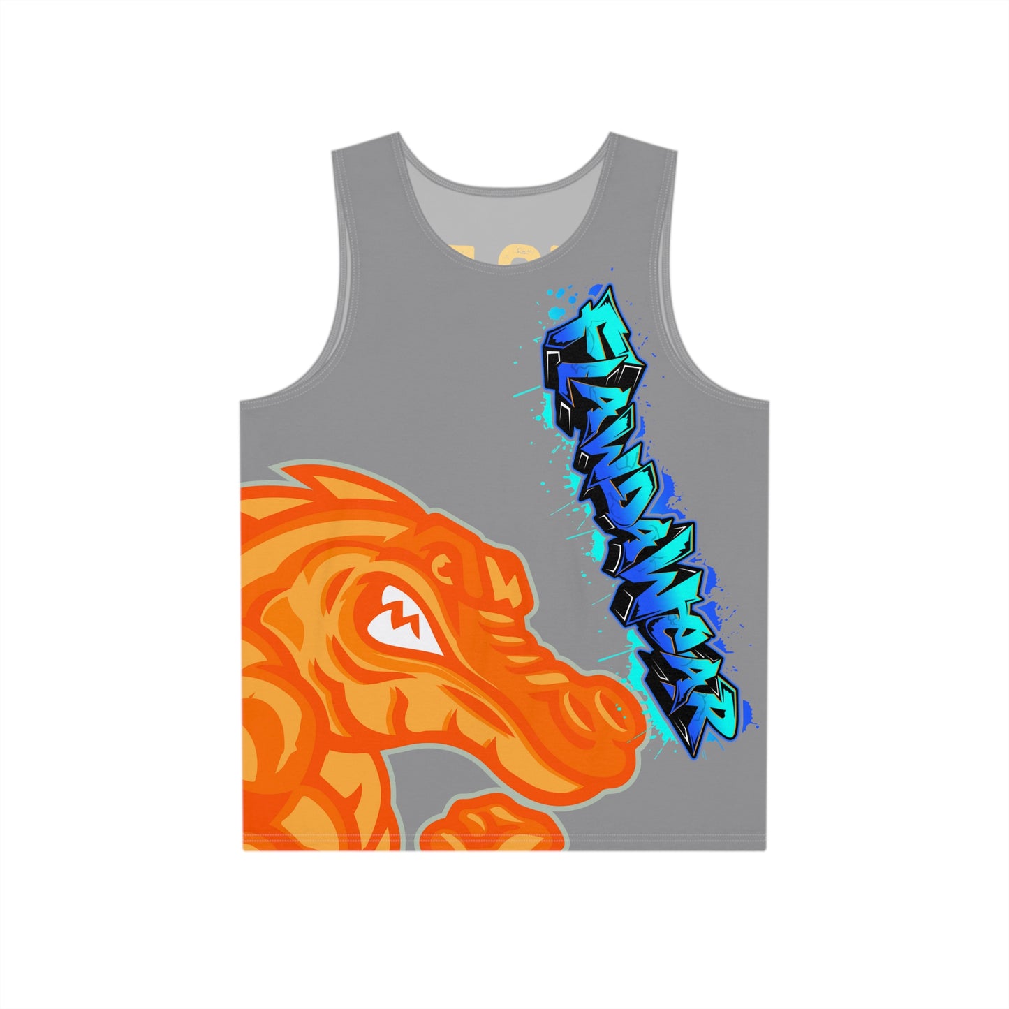 Grey Flawdawear Limited Edition OG Flawda Mane “My Piece Stand Out Like A Sailboat” Men’s Playuz Tank