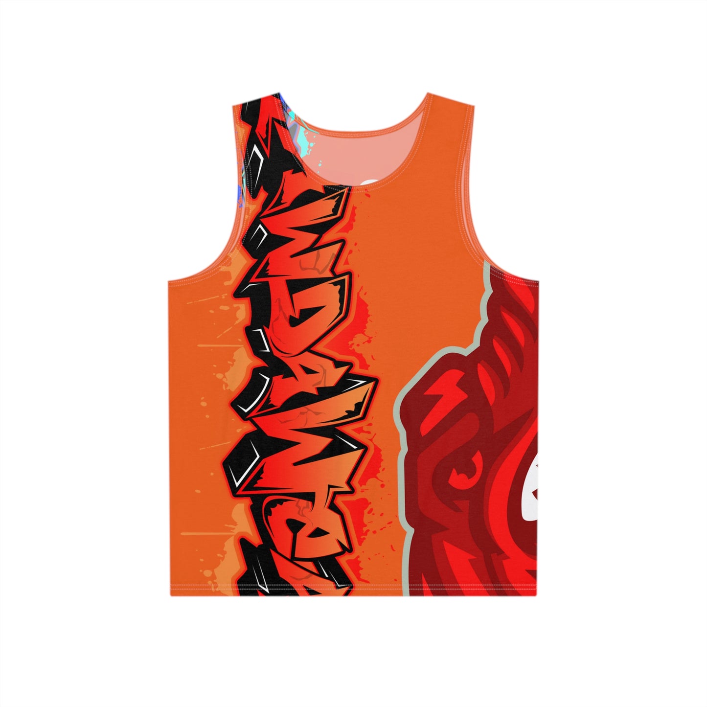 Orange Flawdawear Limited Edition OG Rich Daddy “Will We Do A Show Gladly But U Gotta Pay Us In Bags G” Men’s Playuz Tank