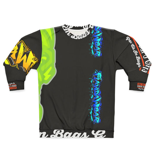 Black Flawdawear Limited Edition OG Rich Daddy “Will We Do A Show Gladly But U Gotta Pay Us In Bags G” Unisex Playuz Sweatshirt