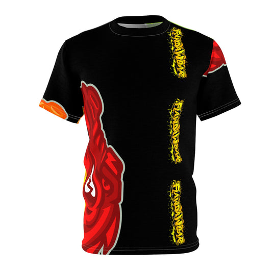 Black Flawdawear Limited Edition OG Rich Daddy “Rich Daddy AKA What U Tell’n ME?” Unisex Cut & Sew Playuz Tee