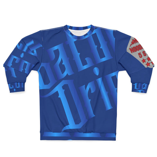 Blue Gator Drip Exclusive Supa-Heavy Excess-Stunna Hypa-Flex Limited Edition OG Flawda Mane “From Ramen Noodles To 5 Star" Unisex Playuz Sweatshirt