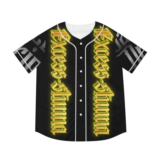 Black Gator Drip Exclusive Supa-Heavy Excess-Stunna Hypa-Flex Limited Edition OG “Excess-Stunna Collection” Men's Baseball Playuz Jersey