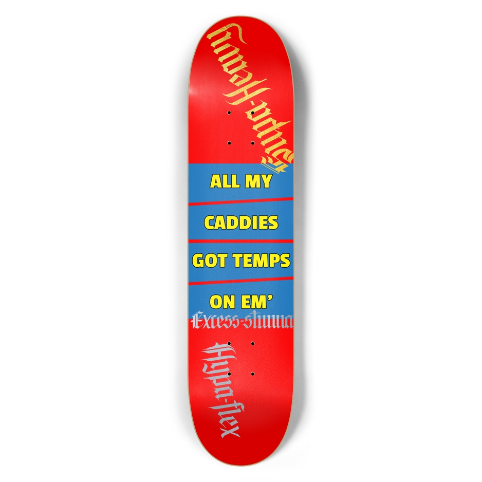 Red Gator Drip Pop "All My Caddies"