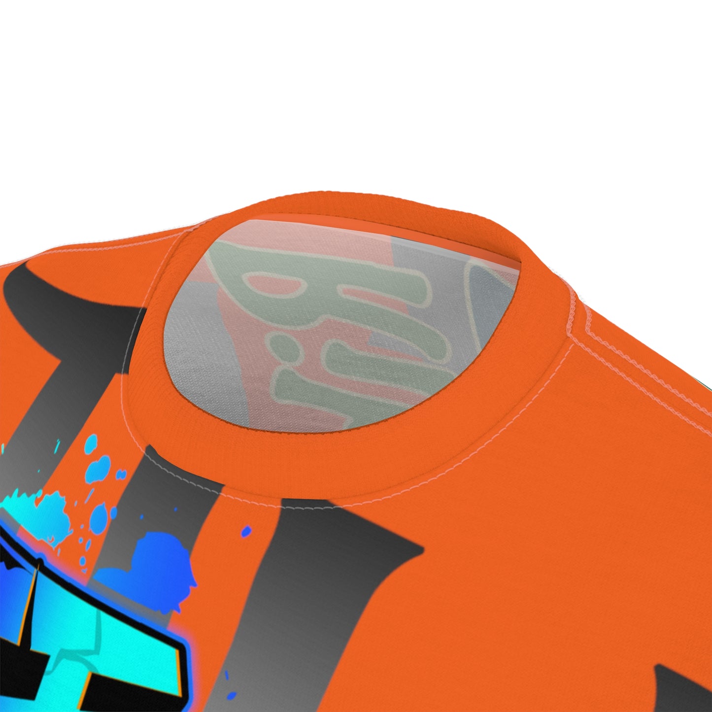 Orange Gator Drip Exclusive Supa-Heavy Excess-Stunna Hypa-Flex Limited Edition OG Flawda Mane “Ribs Cook’n N’ Tha Yard” Unisex Cut & Sew Playuz Tee