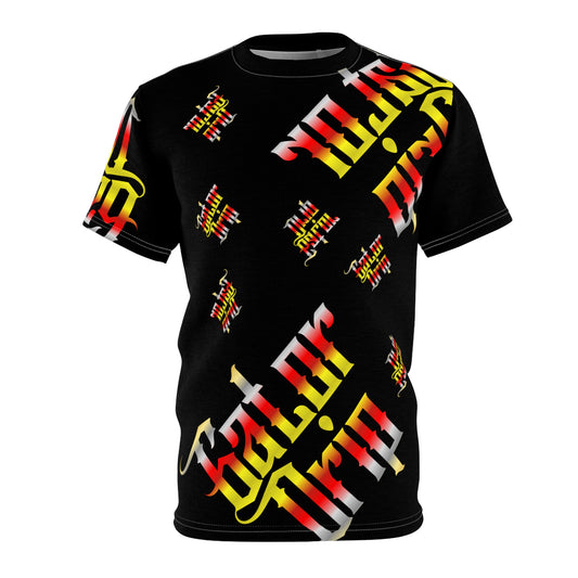 Black Gator Drip Exclusive Supa-Heavy Excess-Stunna Hypa-Flex Men’s Unisex Cut & Sew Playuz Tee