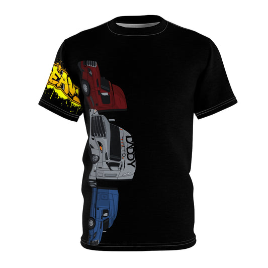 Black Daddy LTD. Ubuh-Stunna Limited Edition Triple~OG Unisex Cut & Sew Playuz Tee
