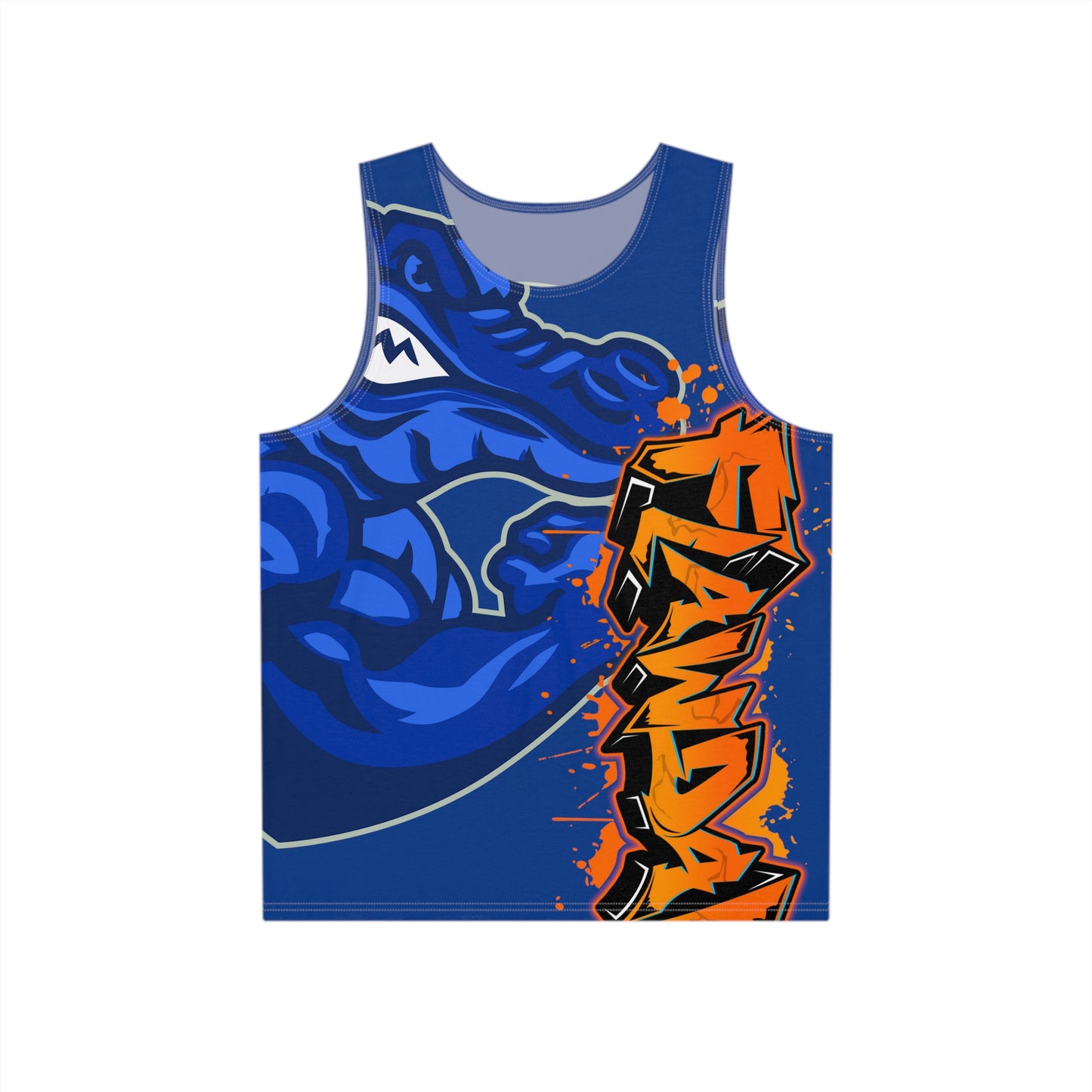 Blue Flawdawear Limited Edition OG Flawda Mane “Everybody Know Me” Men’s Playuz Tank