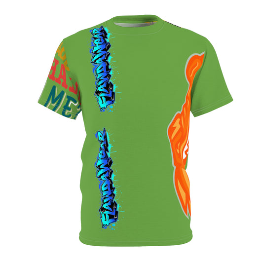 Light Green Flawdawear Limited Edition OG Rich Daddy “Rich Daddy AKA What U Tell’n ME?” Unisex Cut & Sew Playuz Tee