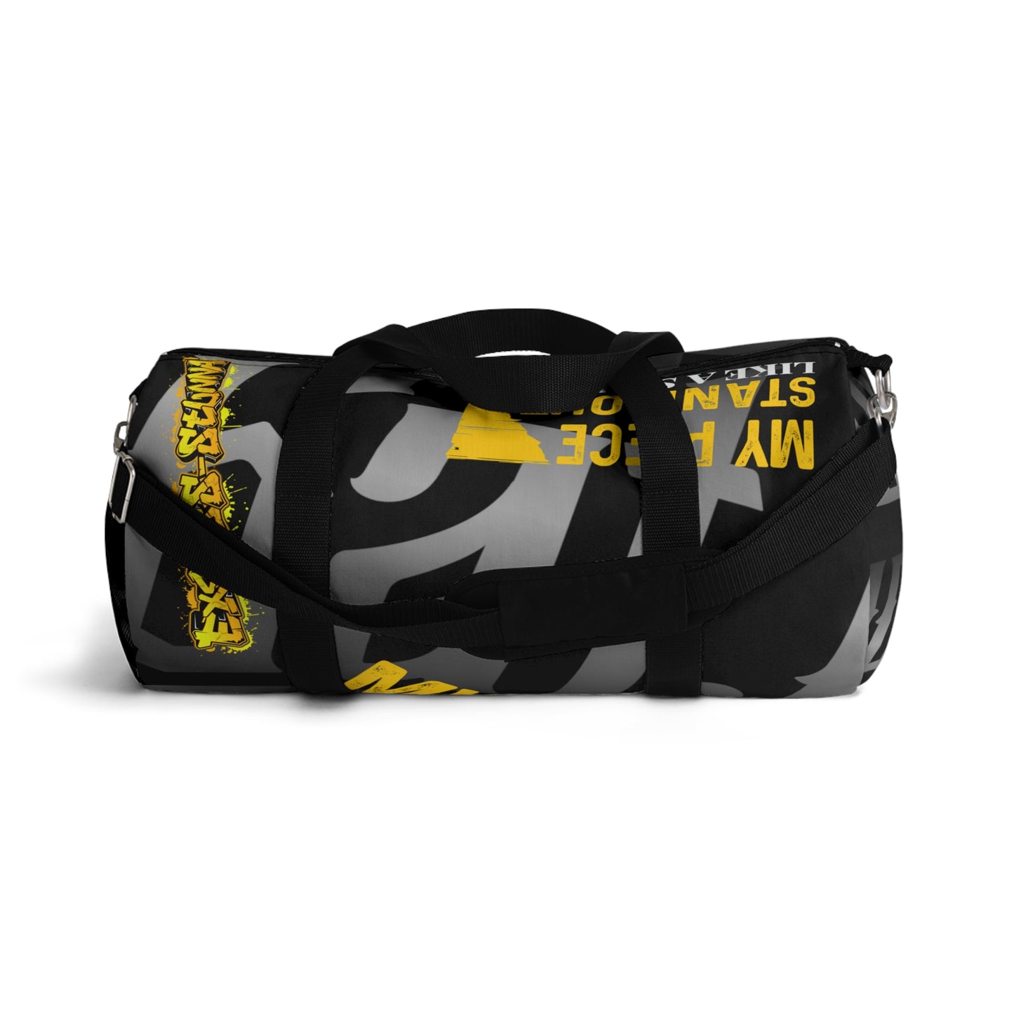 Black Gator Drip Exclusive Supa-Heavy Excess-Stunna Hypa-Flex Limited Edition OG Flawda Mane “My Piece Stand Out Like A Sailboat” Duffel Playuz Bag