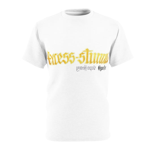 White Gator Drip Exclusive Supa-Heavy Excess-Stunna Hypa-Flex Limited Edition OG “Excess-Stunna Collection” Unisex Cut & Sew Playuz Tee