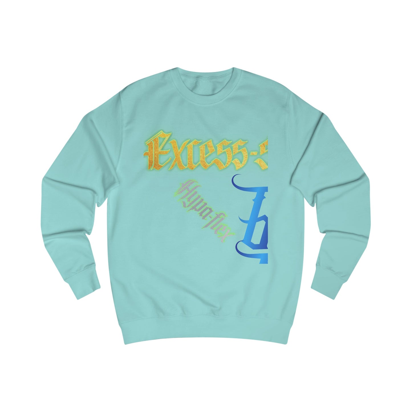 Peppermint Gator Drip Exclusive Supa-Heavy Excess-Stunna Hypa-Flex Limited Edition OG “Excess-Stunna Collection” Men's Playuz Sweatshirt
