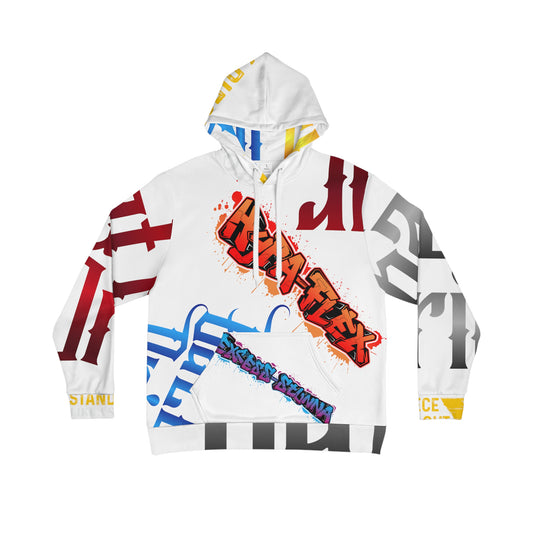 White Gator Drip Exclusive Supa-Heavy Excess-Stunna Hypa-Flex Limited Edition OG Flawda Mane “My Piece Stand Out Like A Sailboat” Men's Playuz Hoodie