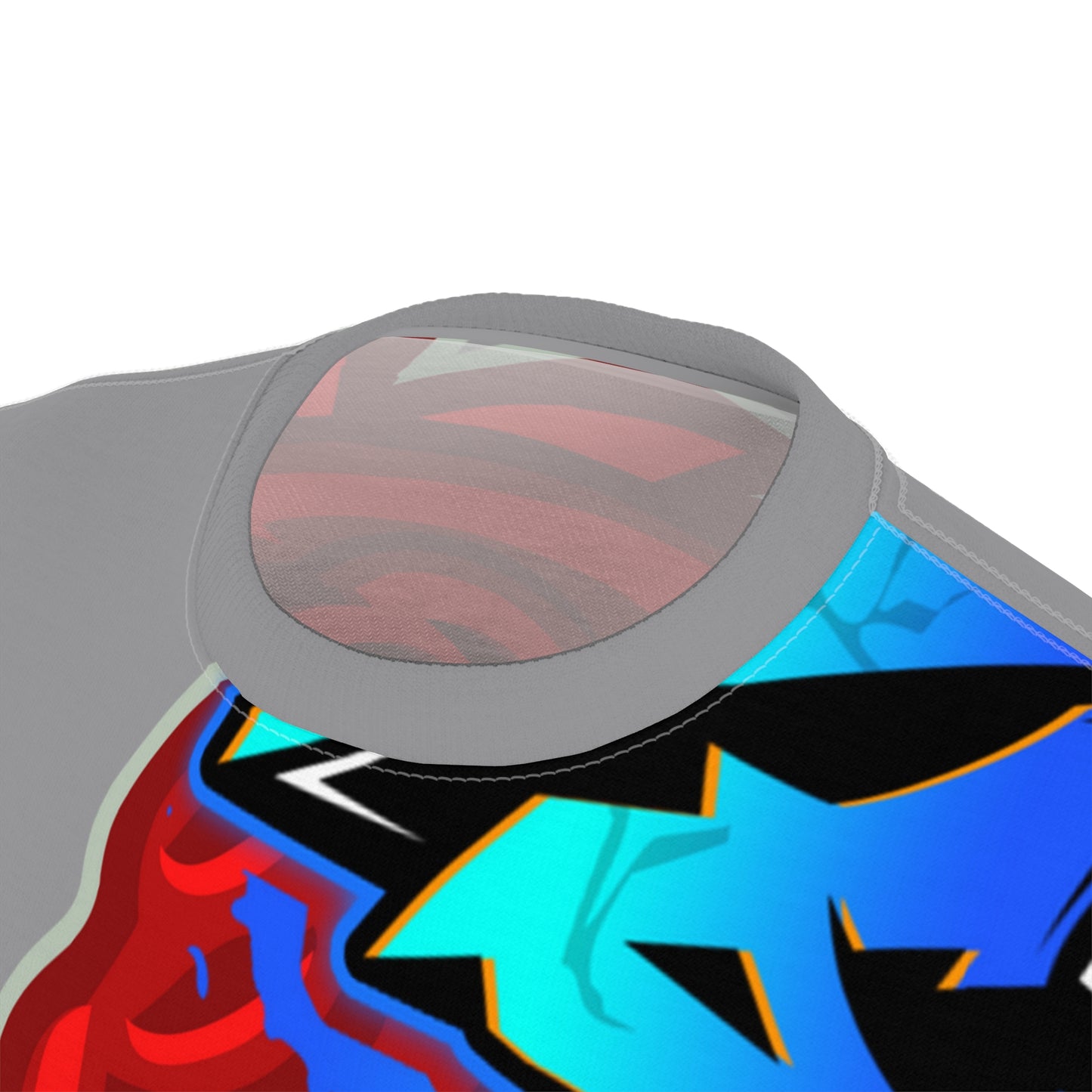 Grey/Red Flawdawear Limited Edition OG Flawda Mane “Everybody Know Me” Unisex Cut & Sew Playuz Tee