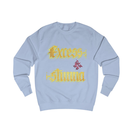 Sky Blue Gator Drip Exclusive Supa-Heavy Excess-Stunna Hypa-Flex Limited Edition OG “Excess-Stunna Collection” Playuz Men's Sweatshirt