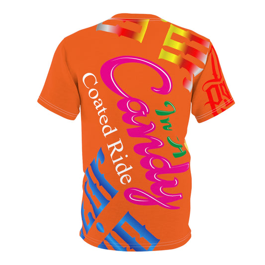Citrus Gator Drip Exclusive Supa-Heavy Excess-Stunna Flex Alligator Playuz Limited Edition OG Multi-Logo Flawda Mane “In A Candy Coated Ride” Unisex Cut & Sew Playuz Tee