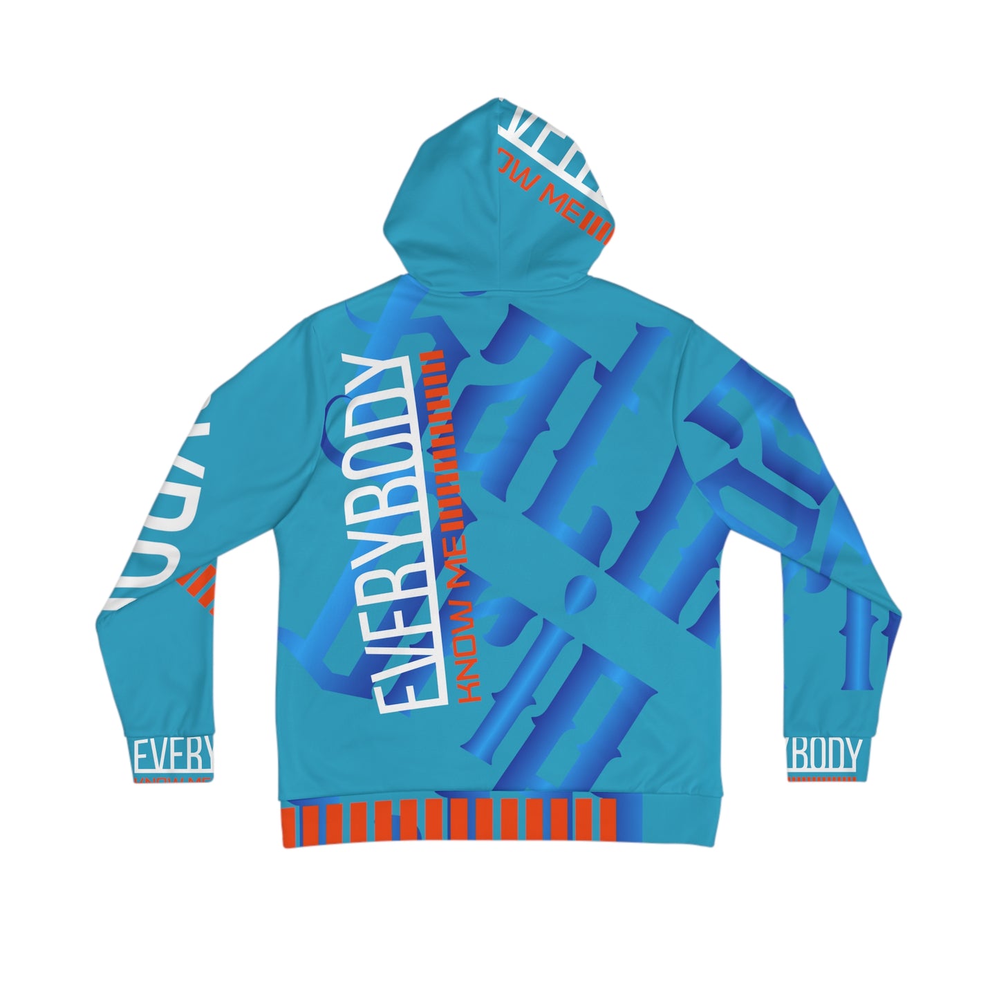 Turquoise Gator Drip Exclusive Supa-Heavy Excess-Stunna Hypa-Flex Limited Edition OG Flawda Mane “Everybody Know Me” Men's Playuz Hoodie