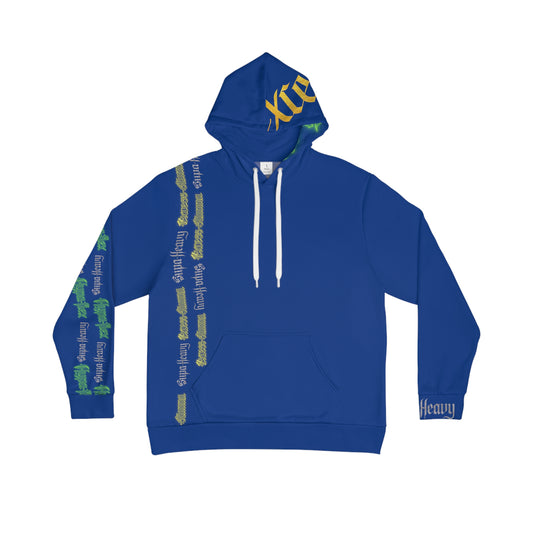 Dark Blue Gator Drip Exclusive Supa-Heavy Excess-Stunna Hypa-Flex Limited Edition OG “Excess-Stunna Collection” Men's Playuz Hoodie