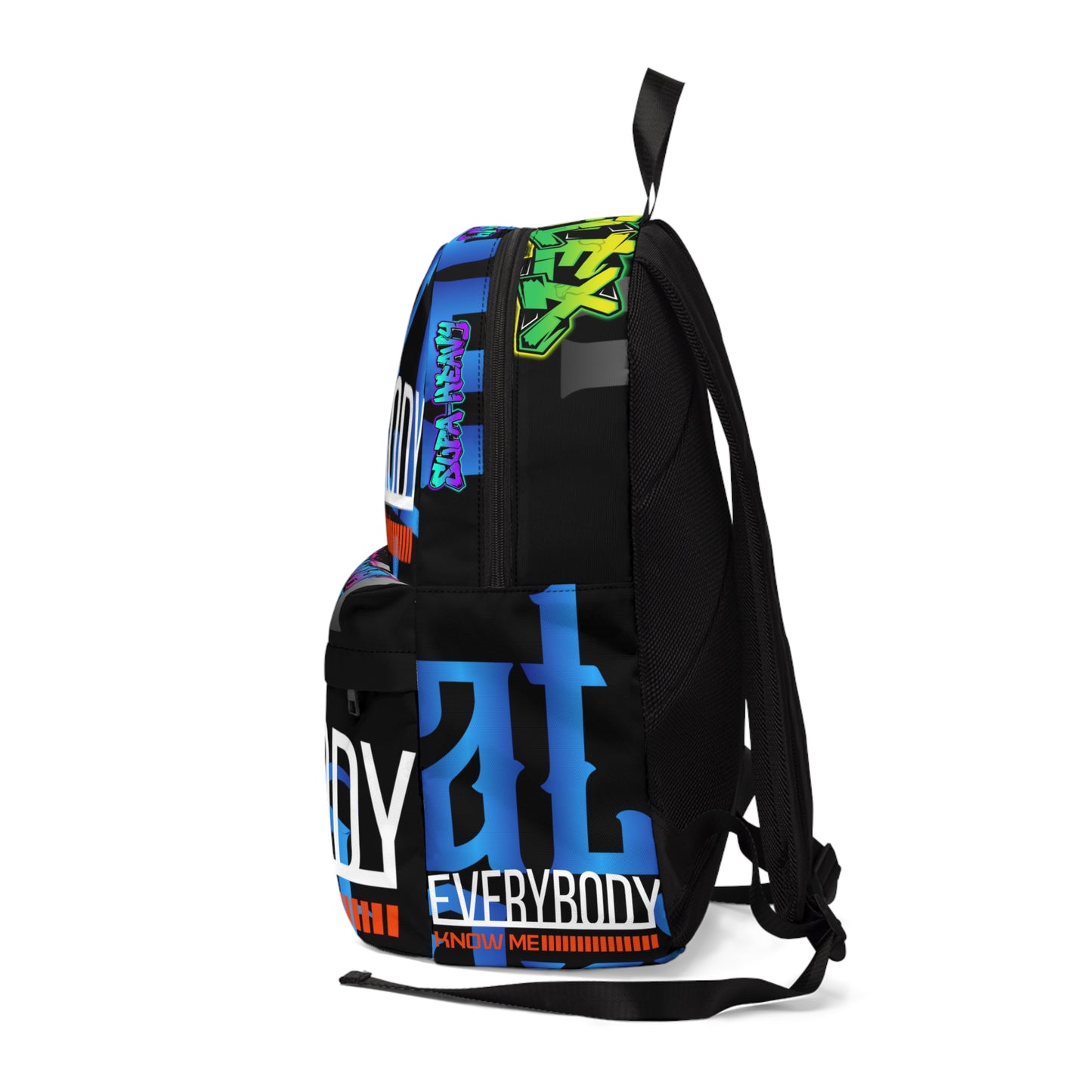 Black Gator Drip Exclusive Supa-Heavy Excess-Stunna Hypa-Flex Limited Edition OG Flawda Mane “Everybody Know Me” Classic Playuz Backpack
