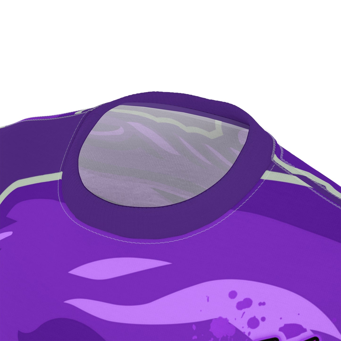 Purple Flawdawear Limited Edition OG Flawda Mane “Ribs Cook’n N’ Tha Yard” Unisex Cut & Sew Playuz Tee