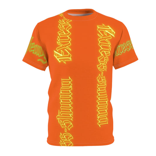 Orange Gator Drip Exclusive Supa-Heavy Excess-Stunna Hypa-Flex Limited Edition OG Rich Daddy “Rich Daddy AKA What U Tell’n ME?” Unisex Cut & Sew Playuz Tee