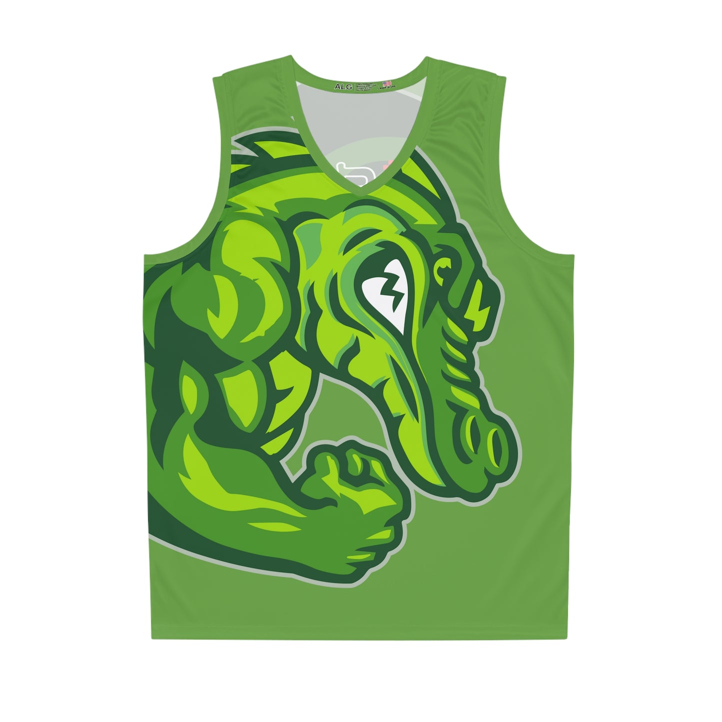 Light Green Flawdawear Limited Edition OG Rich Daddy “Everytime U See Me I’m 100K Richa” Men’s Basketball Playuz Jersey