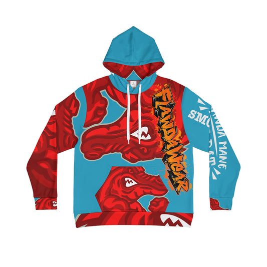 Turquoise/Red Flawdawear Limited Edition OG Alligator Playuz “Flawda Mane Put Dat Smoke On You” Men’s Playuz Hoodie