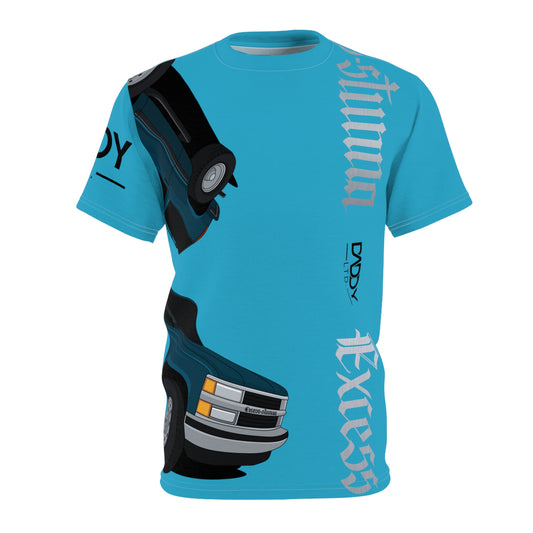 Turquoise Daddy LTD. Ubuh-Stunna Limited Edition Triple~OG Unisex Cut & Sew Playuz Tee